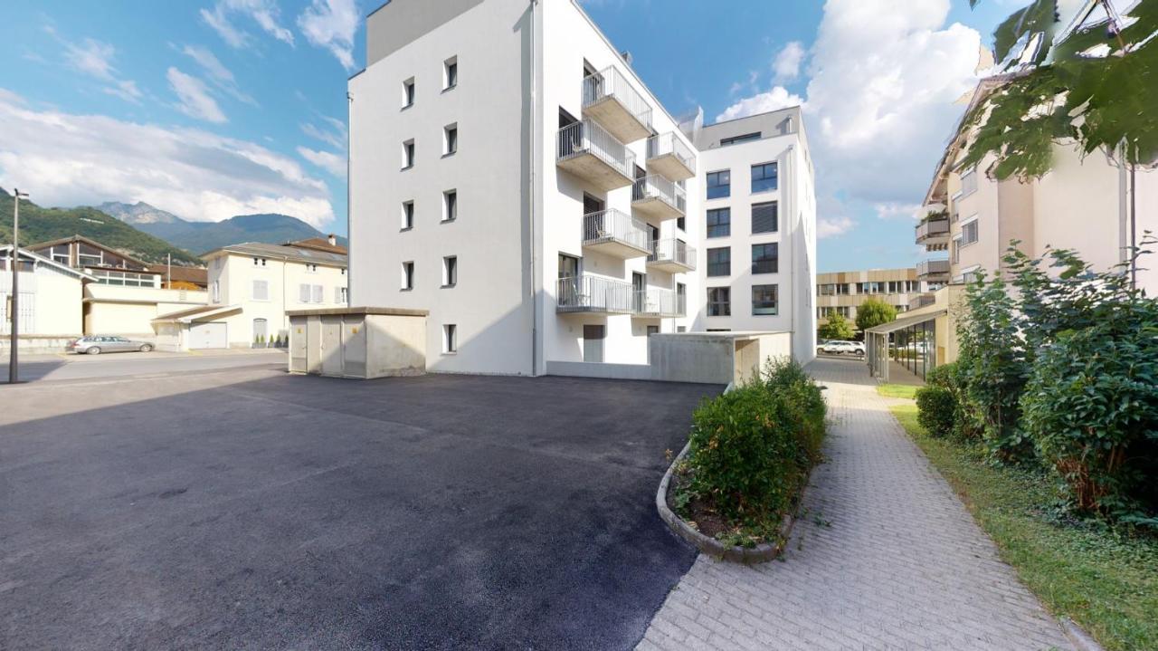 Nonanteneuf Appart Hotel Aigle - Contactless Check-In Exteriör bild