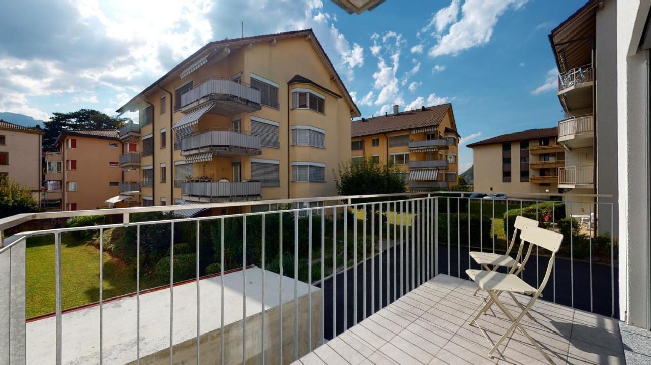 Nonanteneuf Appart Hotel Aigle - Contactless Check-In Exteriör bild