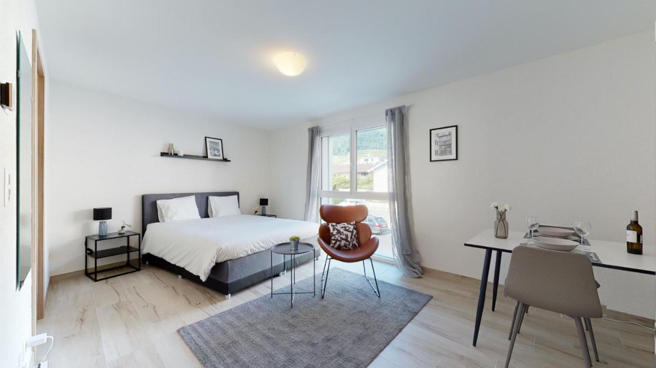 Nonanteneuf Appart Hotel Aigle - Contactless Check-In Exteriör bild