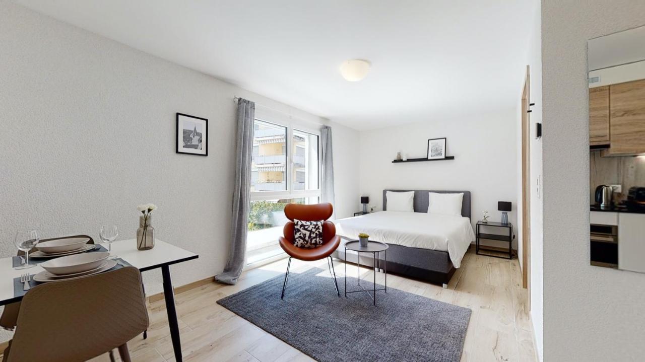 Nonanteneuf Appart Hotel Aigle - Contactless Check-In Exteriör bild