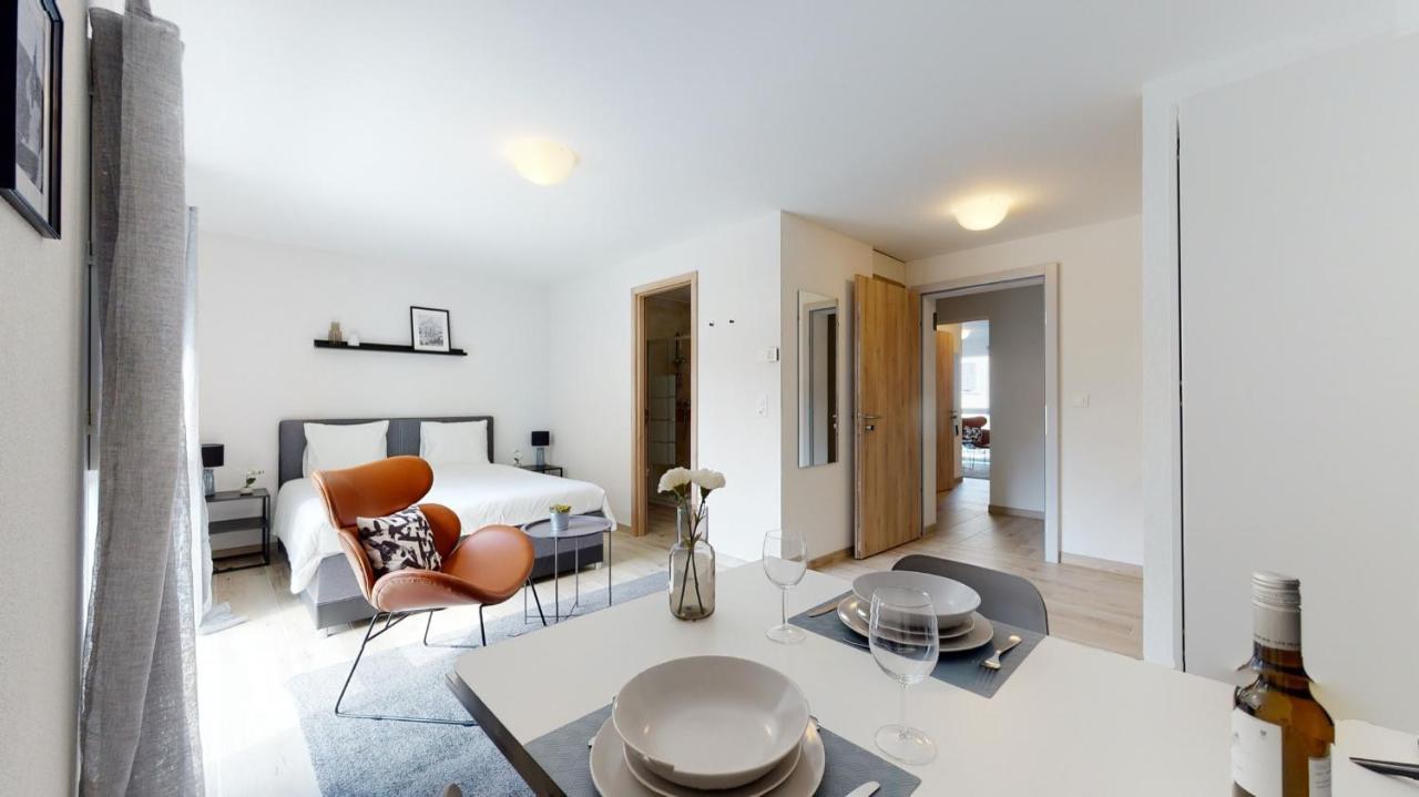 Nonanteneuf Appart Hotel Aigle - Contactless Check-In Exteriör bild