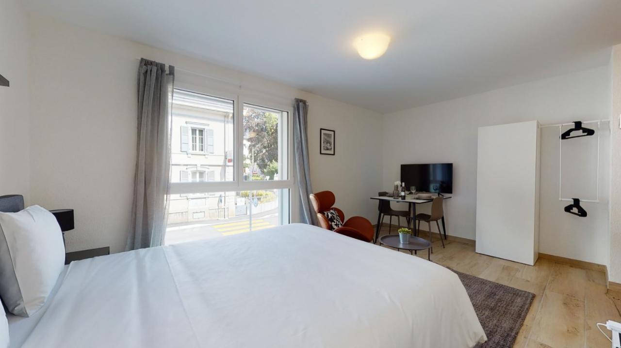 Nonanteneuf Appart Hotel Aigle - Contactless Check-In Exteriör bild