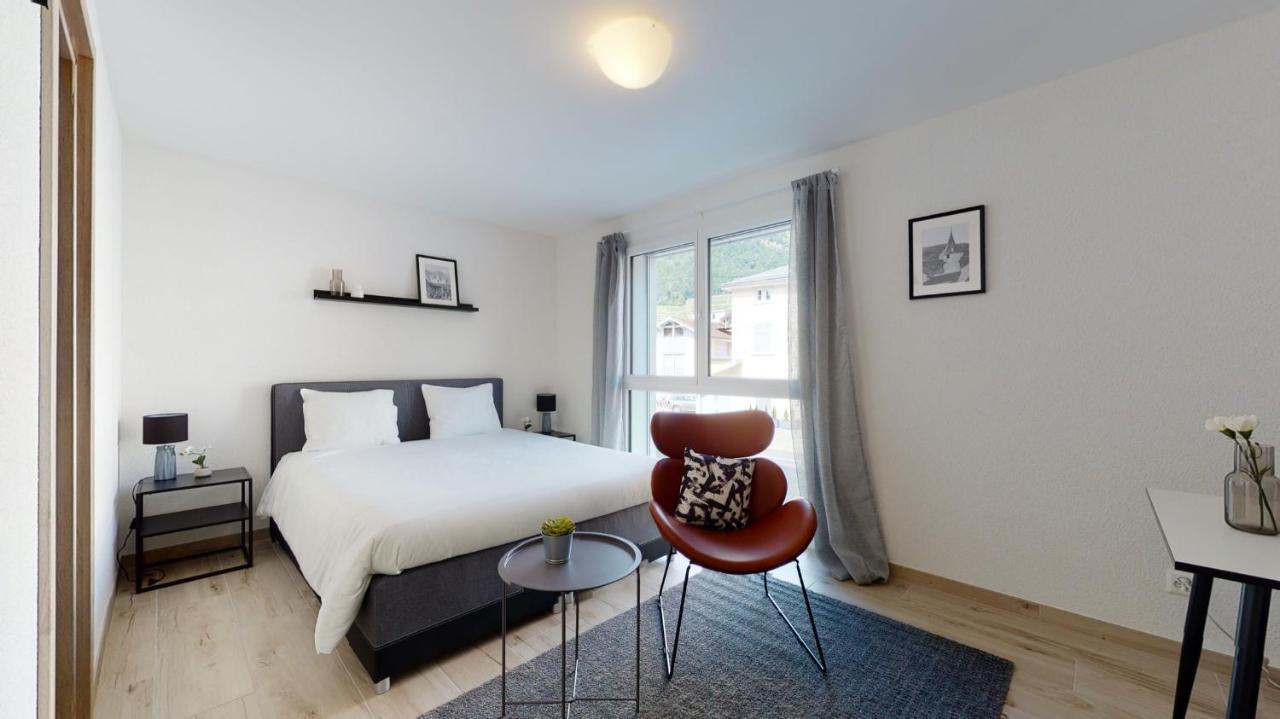 Nonanteneuf Appart Hotel Aigle - Contactless Check-In Exteriör bild