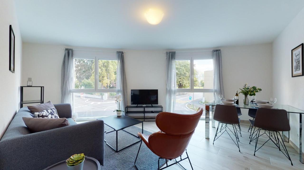 Nonanteneuf Appart Hotel Aigle - Contactless Check-In Exteriör bild