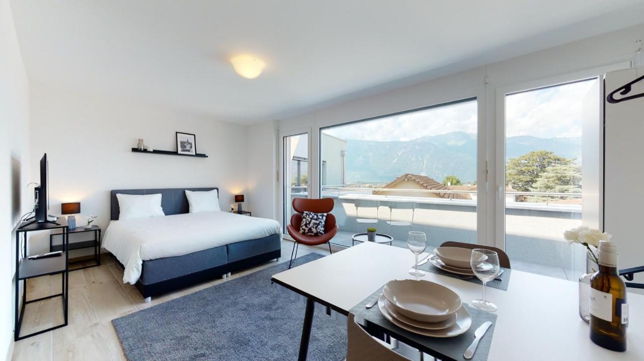 Nonanteneuf Appart Hotel Aigle - Contactless Check-In Exteriör bild