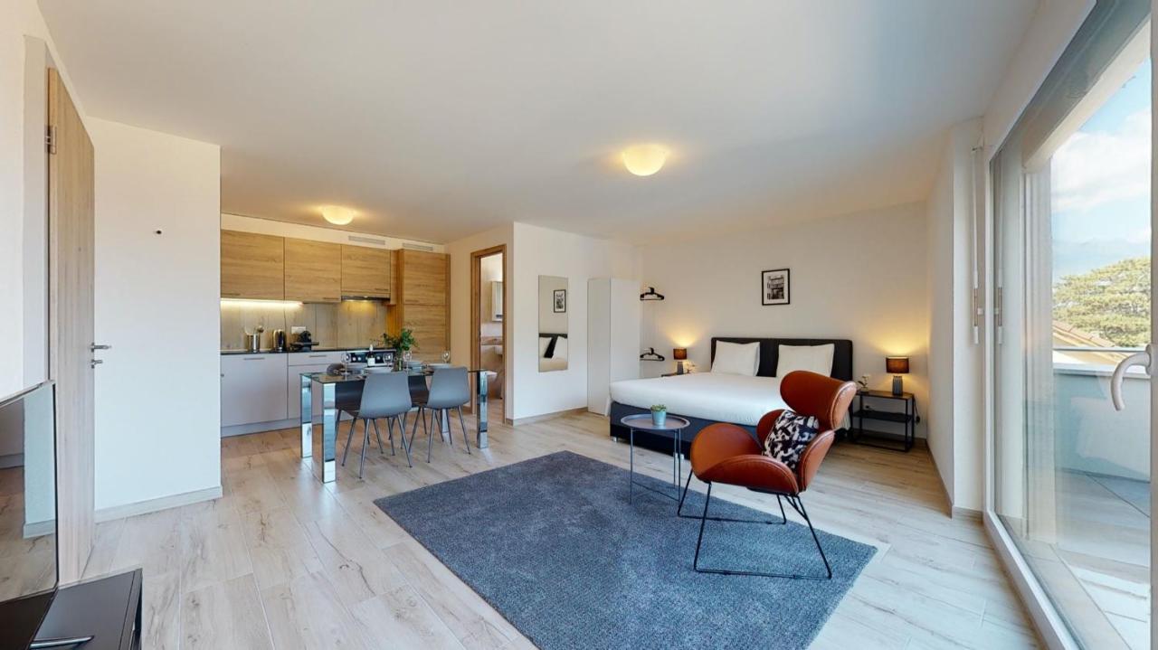 Nonanteneuf Appart Hotel Aigle - Contactless Check-In Exteriör bild